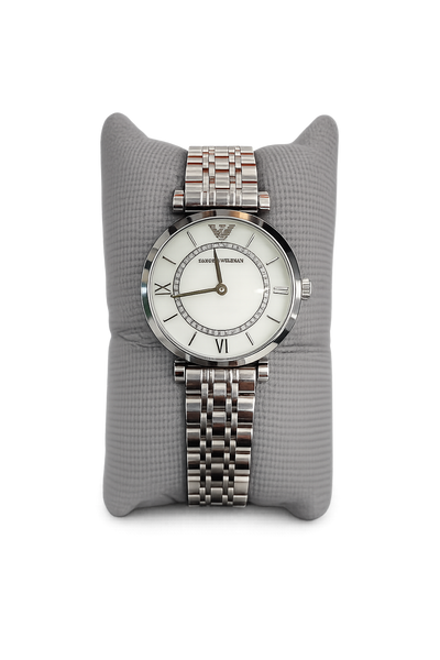 Armani White Dial