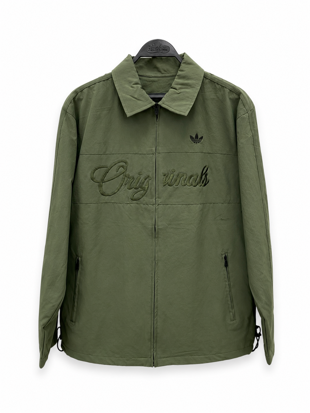 Adidas Embroidered Jacket (Green)