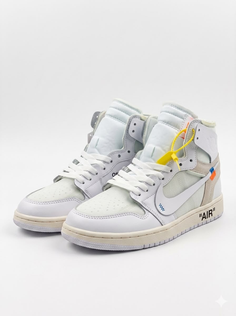AIr Jordan 1 X Off White (Grey)