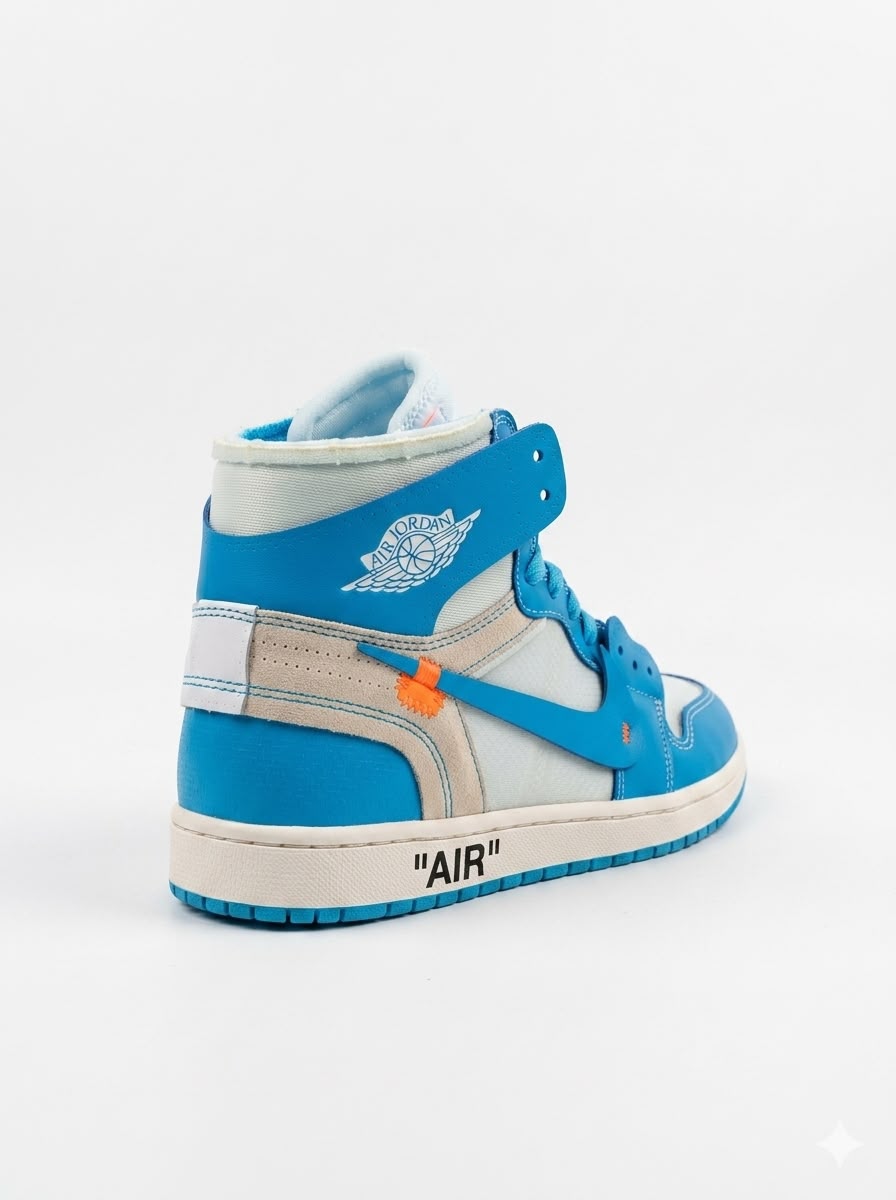 AIr Jordan 1 X Off White (Blue)