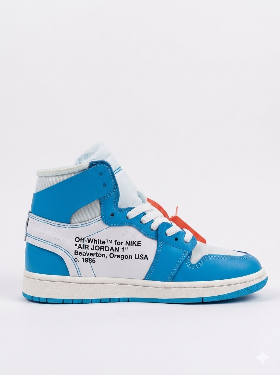 AIr Jordan 1 X Off White (Blue)