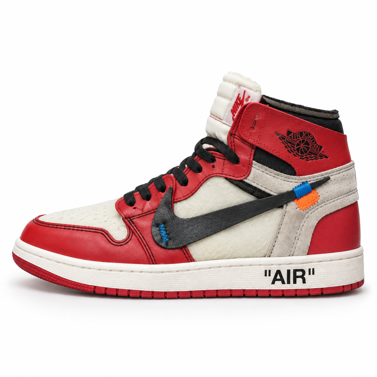 AIr Jordan 1 X Off White (Red)
