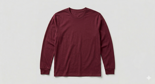 Oversized Washed mehrone Graphic Tee