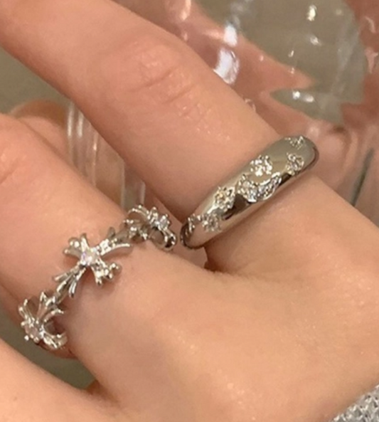 Ring III — Gothic Cross Silver Ring