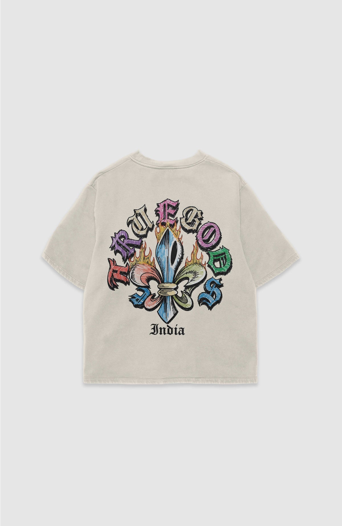 Desert/Cactus Graphic Tee (Black)