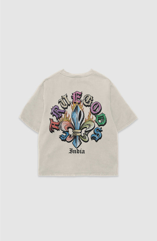 Desert/Cactus Graphic Tee (Black)