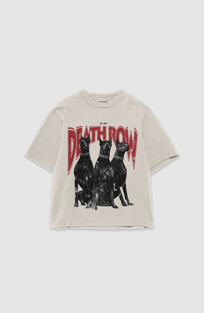 "Death Row" Doberman Tee (Beige)